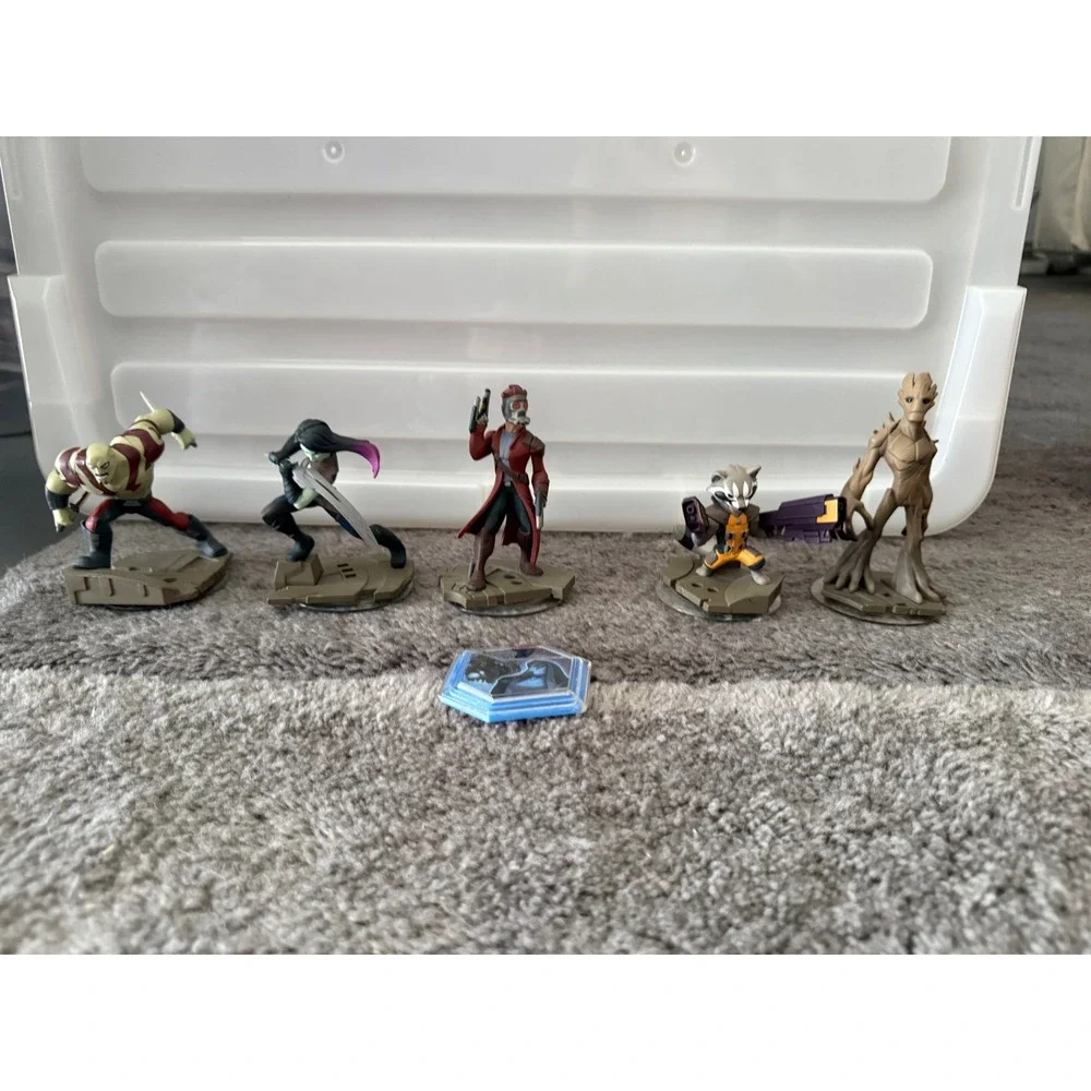 Disney Infinity 2.0 Marvel Guardians of the Galaxy Figure Star-Lord Groot 6pc